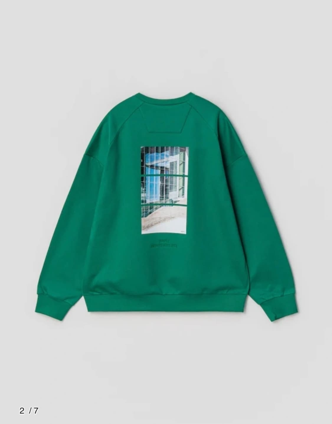 준지 애플그린 엠브로이더리 맨투맨 상품이미지7