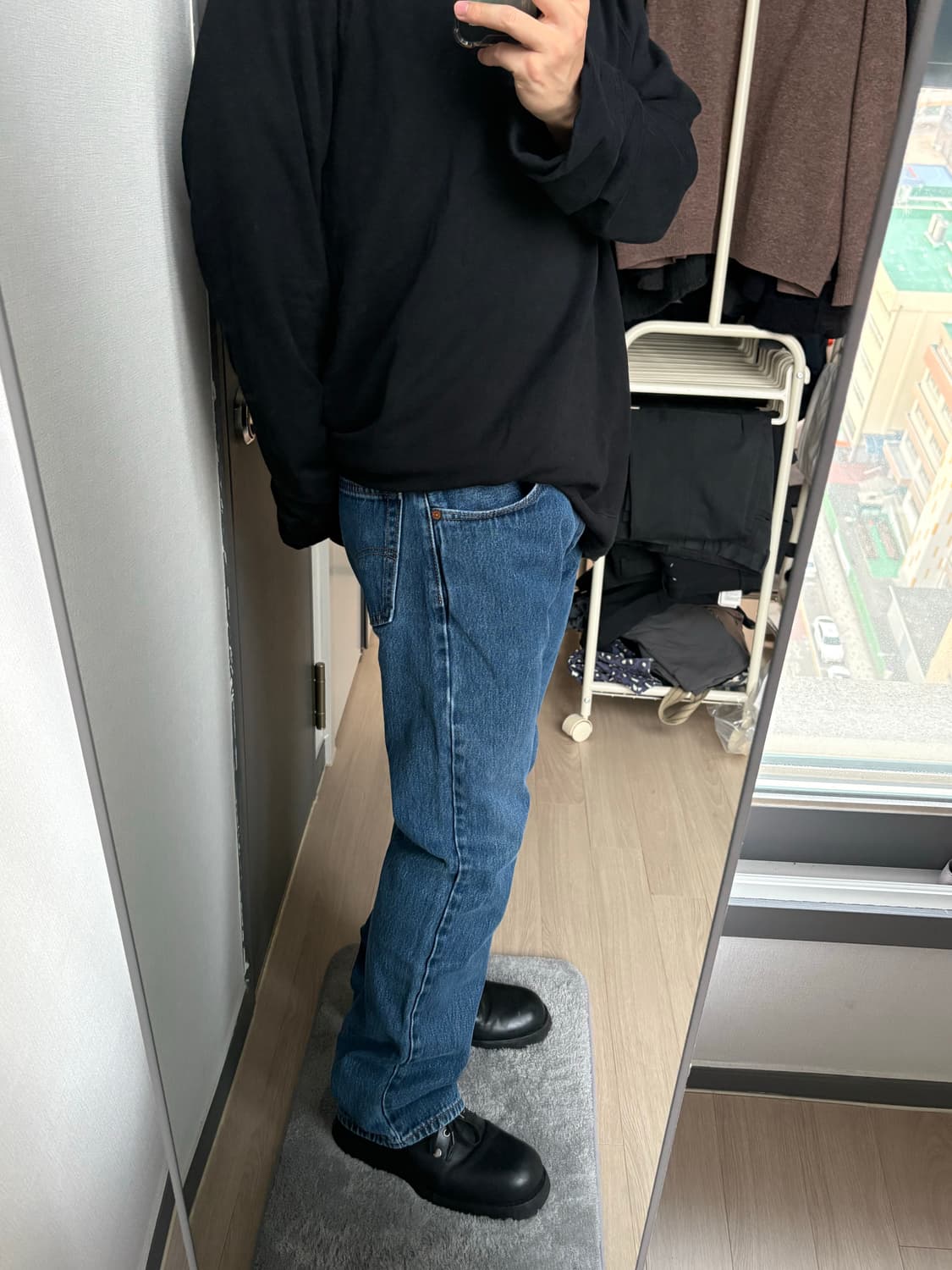 (32x32) 리바이스 517 중청 부츠컷 데님 상품이미지1