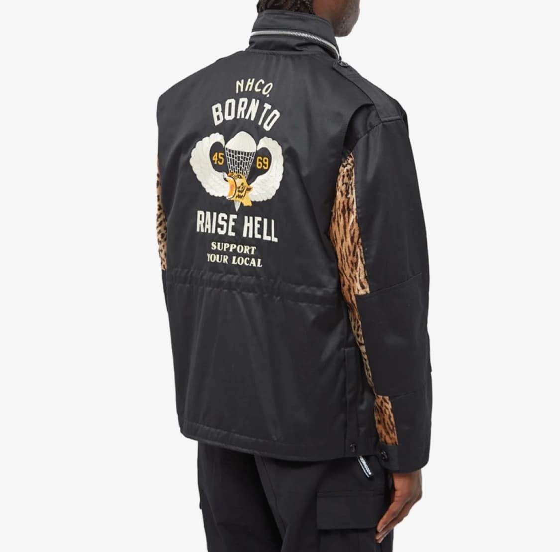 네이버후드 사파리 스타일 자수점퍼 상품이미지10