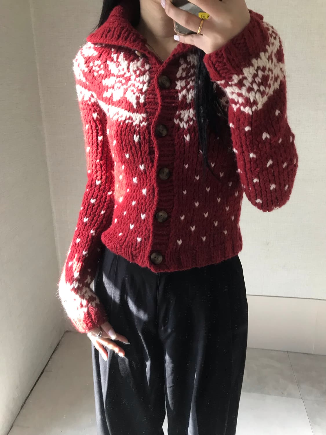 아베크롬비 노르딕 니트 가디건 상품이미지1