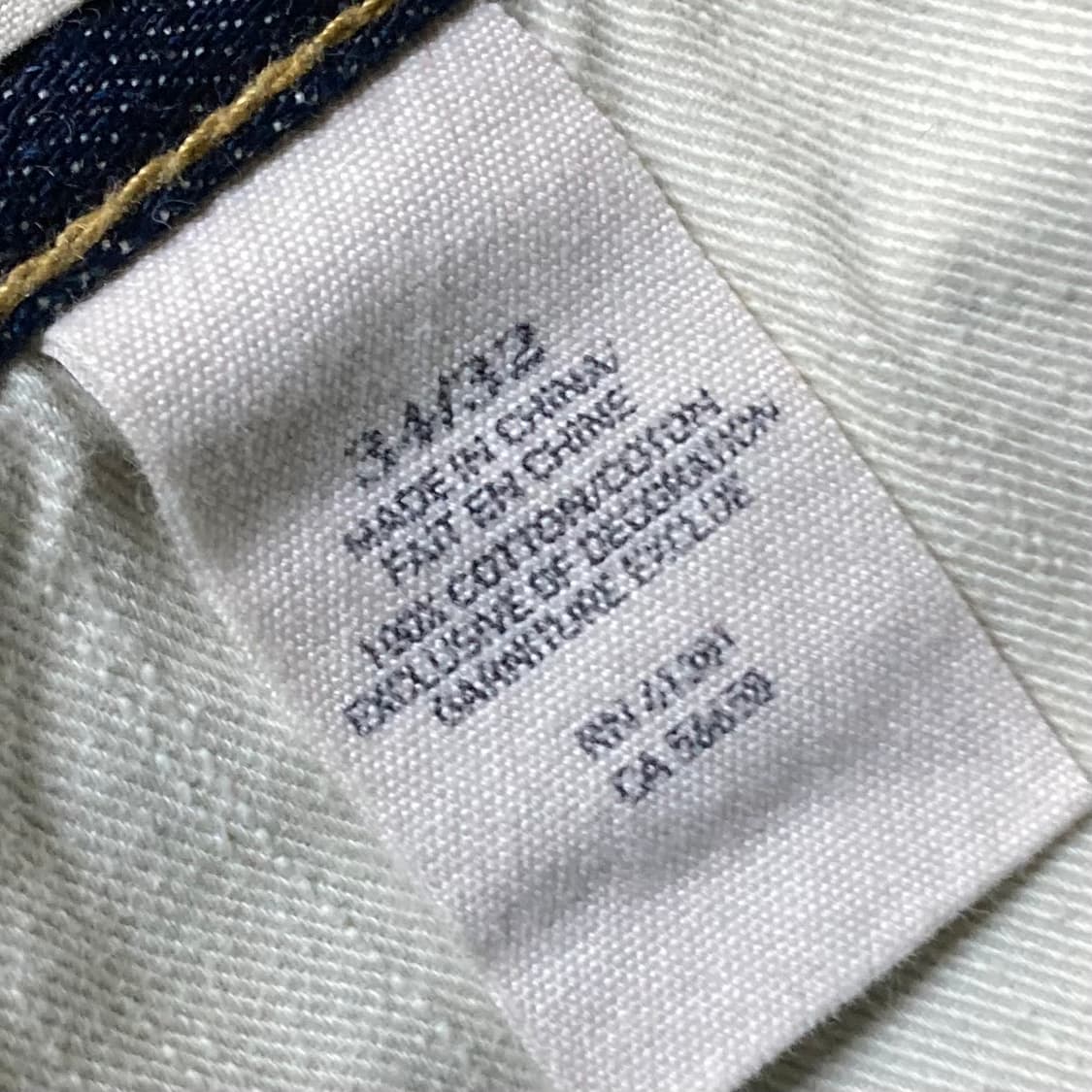 폴로 랄프로렌 데님 서플라이 데님팬츠 34/32 상품이미지5