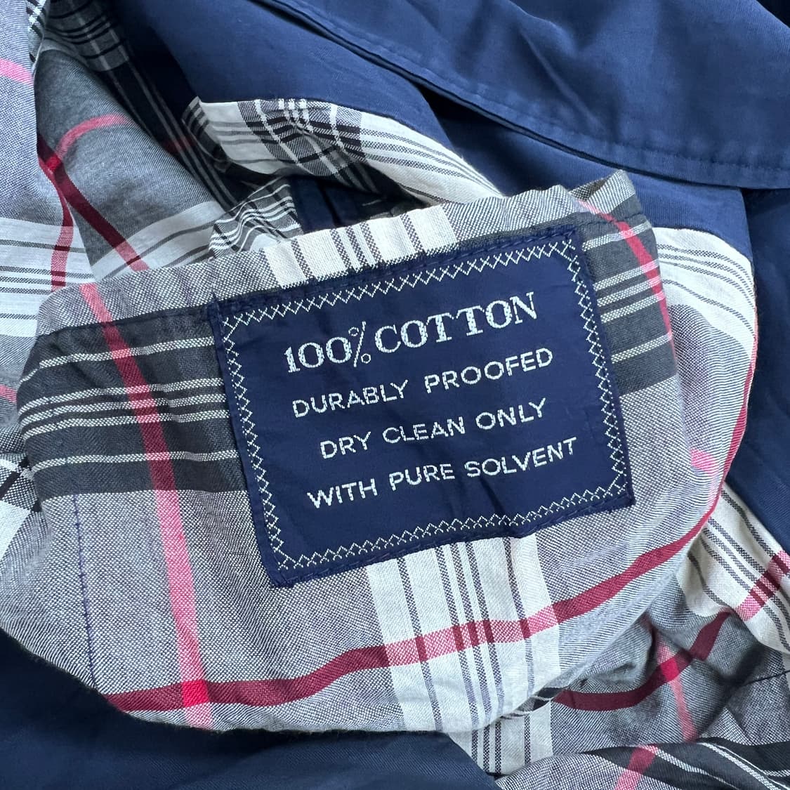 Burberrys 버버리 빈티지 네이비 트렌치 맥코트 상품이미지7
