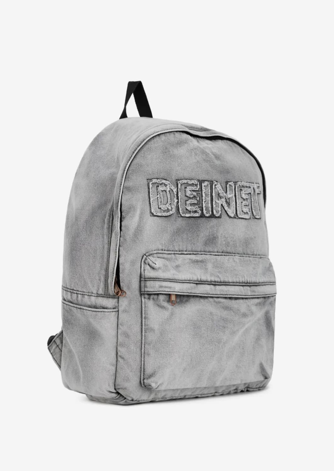 DEINET 다이닛 로고 데님 백팩 가방 (새상품) 상품이미지2