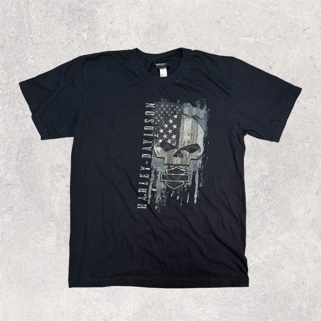 할리 데이비슨 튜블라 반팔 티셔츠 L USA 상품이미지1