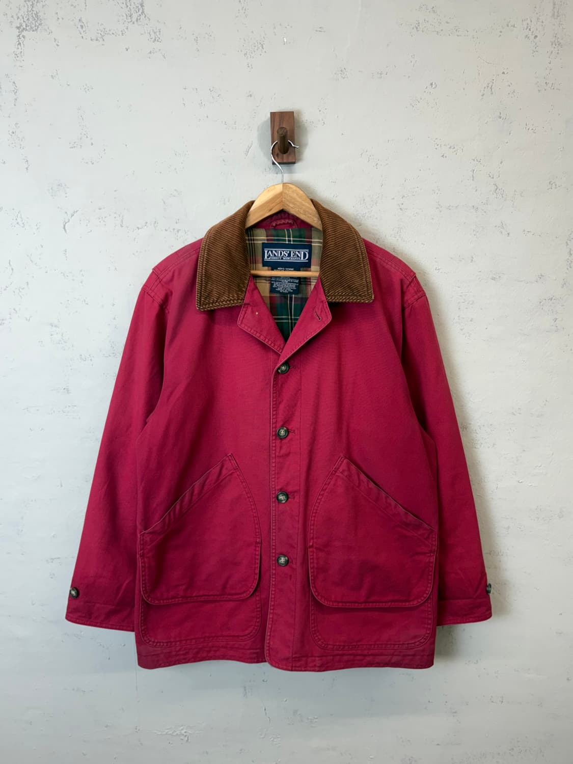 랜드엔즈 90s 빈티지 코듀로이 카라 헌팅자켓 상품이미지1