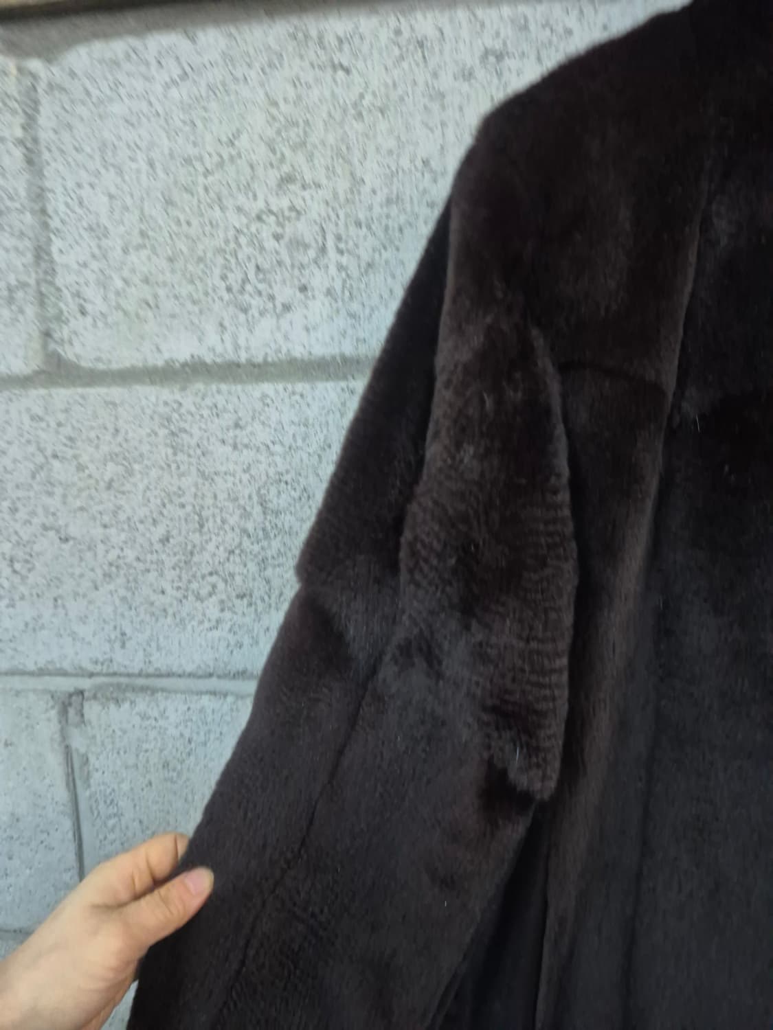 위즐 모피자켓 y2k 락시크 상품이미지7