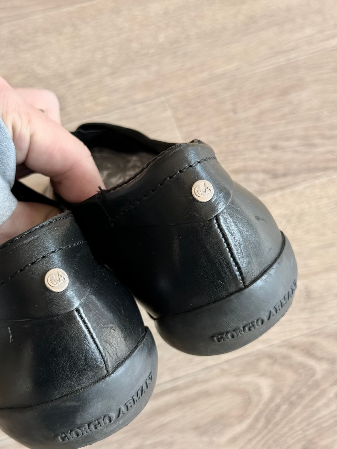 00s Leather Slip-on 상품이미지5