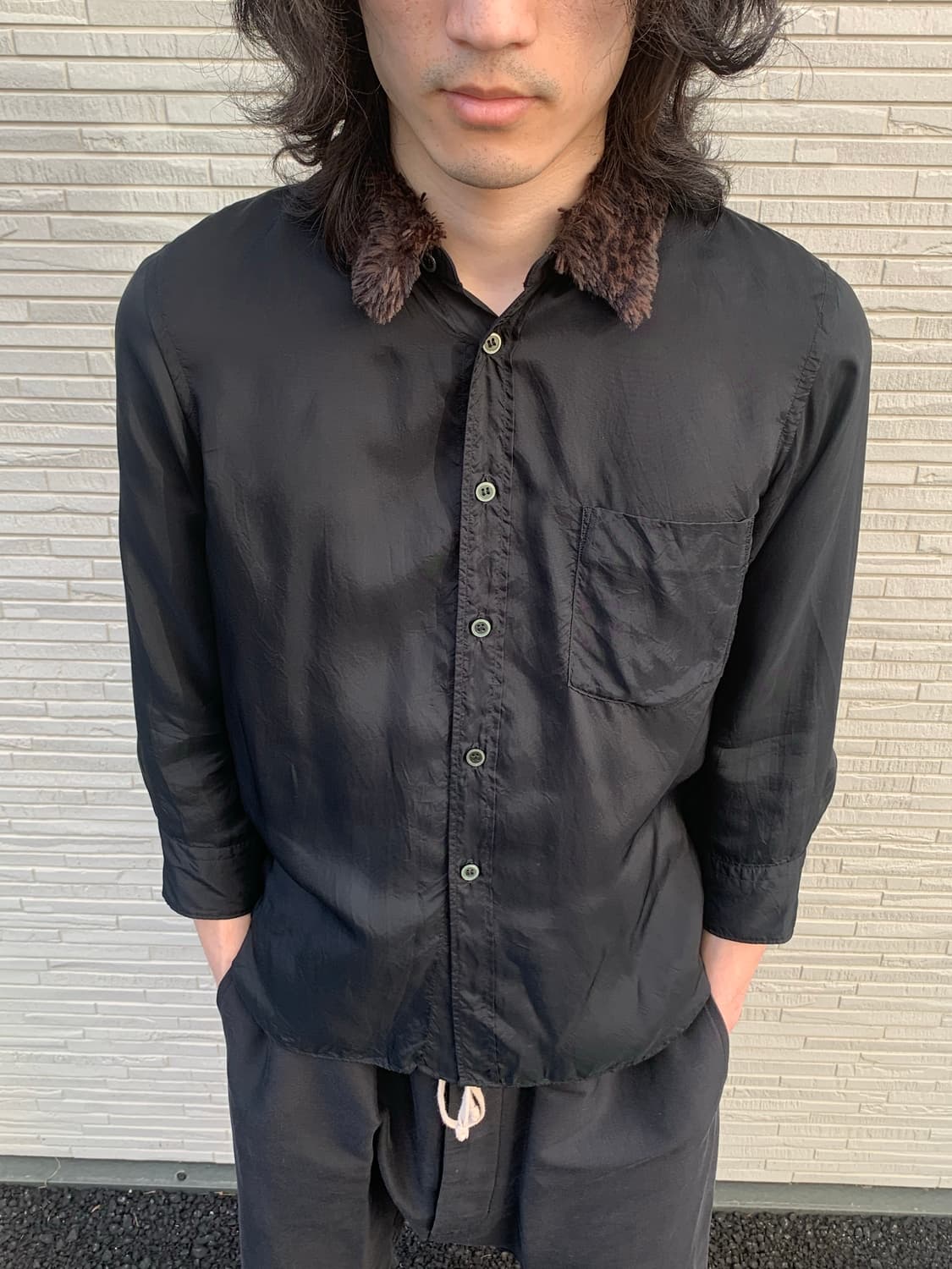 꼼데가르송 블랙 셔츠 (black) 상품이미지3