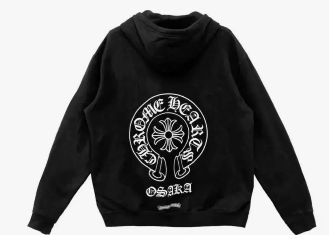 크롬하츠 오사카 후드집업 블랙 새상품 상품이미지2