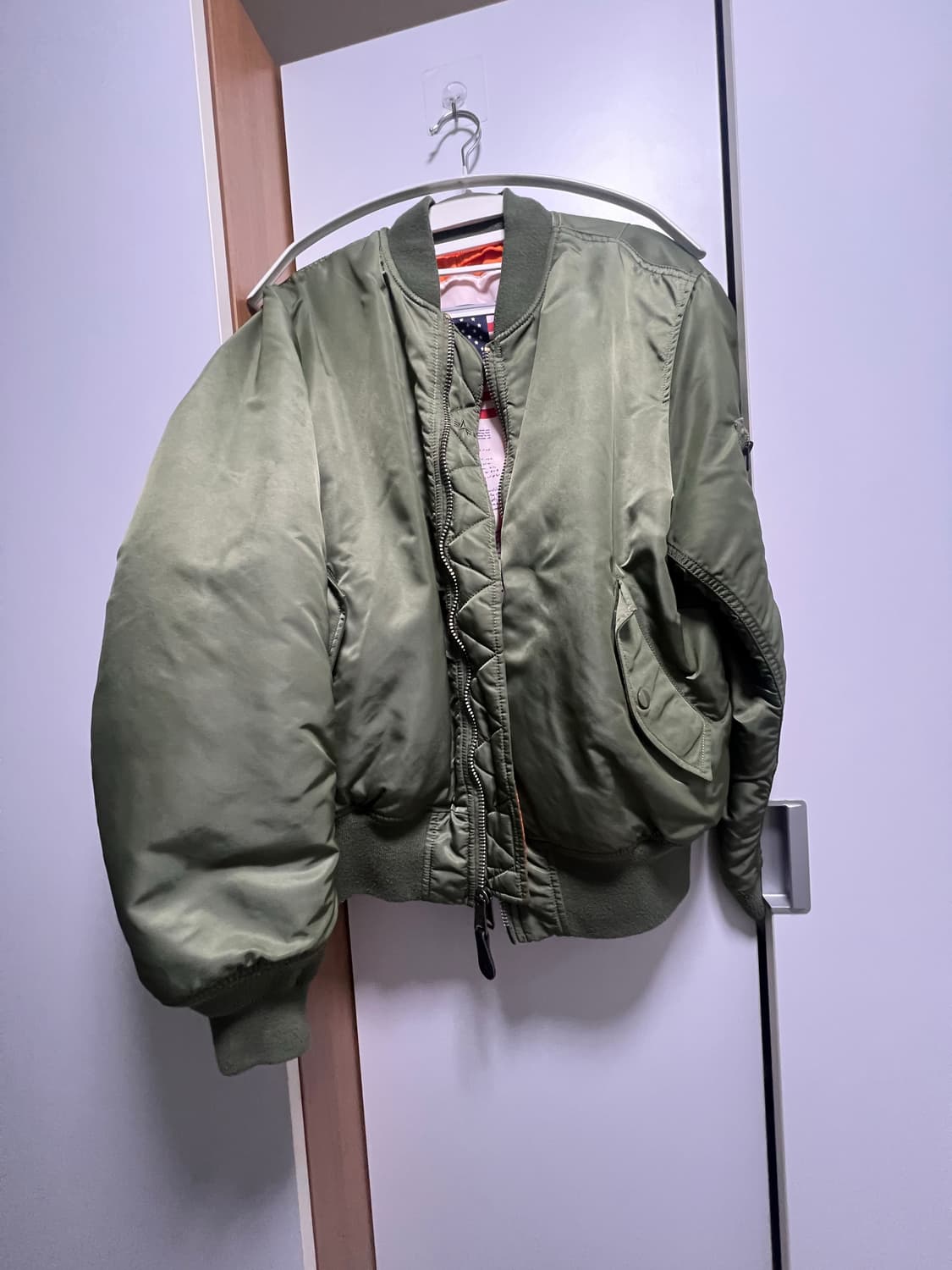 알파인더스트리 블러드칫 ma-1 상품이미지1