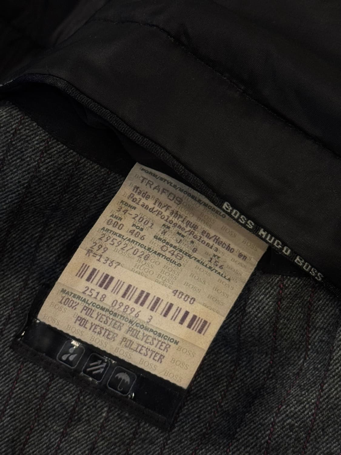 휴고보스 블랙라벨 맥코트 105 상품이미지8