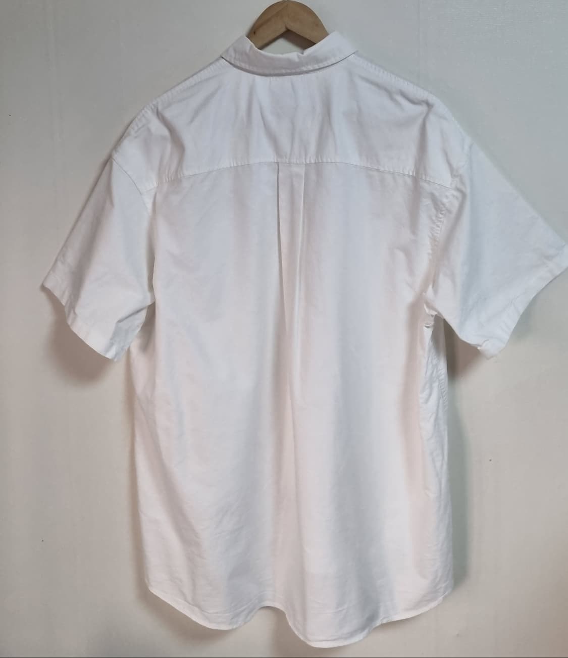 오버핏 M ) OP SUNWEAR 화이트 코튼 반팔셔츠 오션퍼시픽 상품이미지2