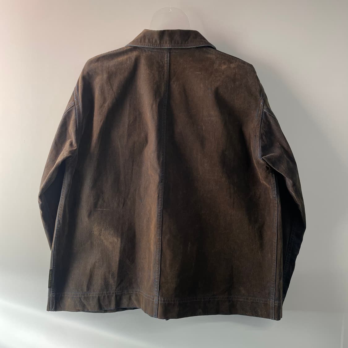 90s 이세이미야케 하이 스포팅 기어 다운버튼 데님자켓 상품이미지7