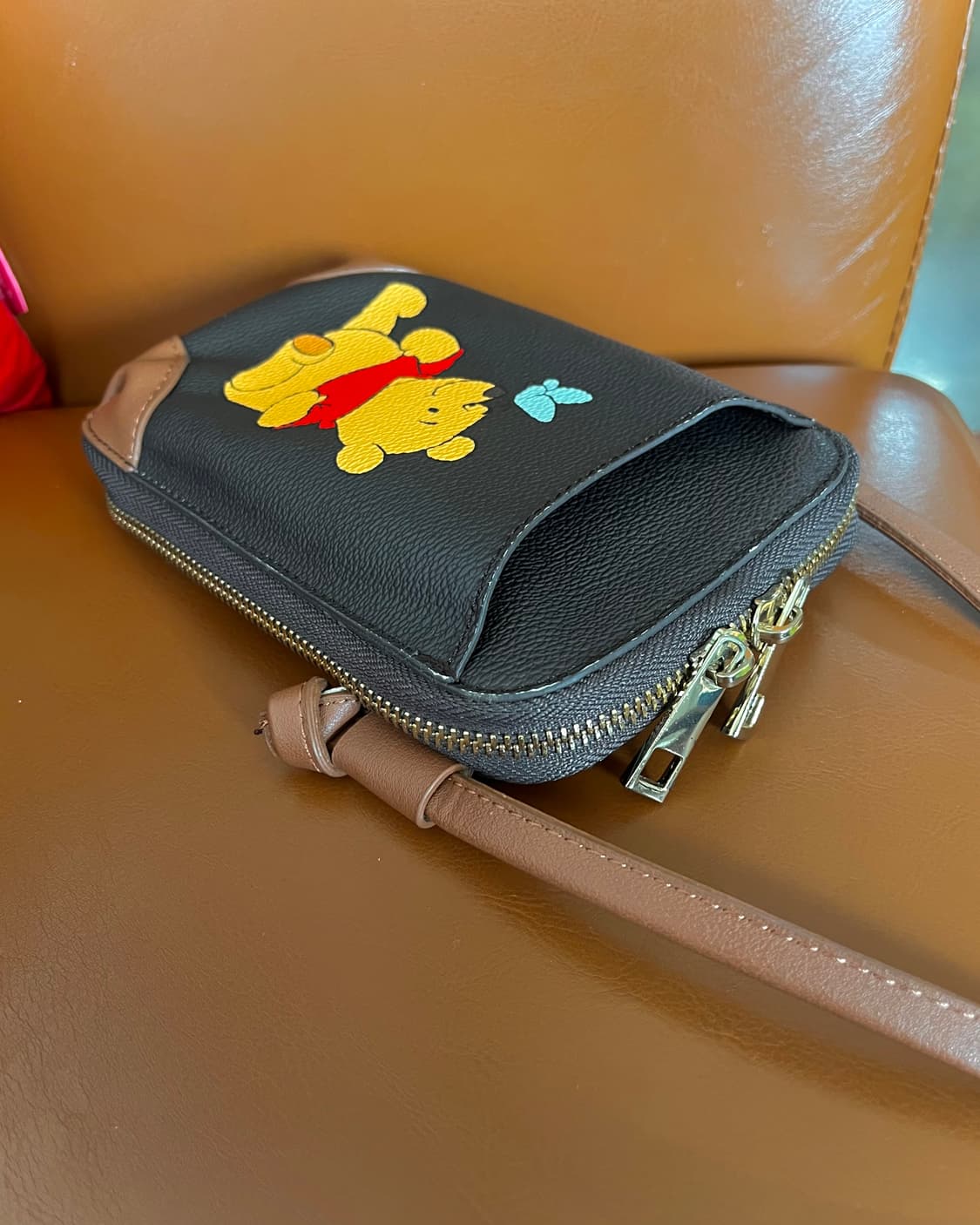 Old Disney Jpn Winnie the Pooh Cross Bag 상품이미지5