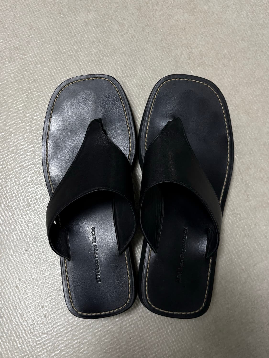 LFM Marina Leather Slides 상품이미지1