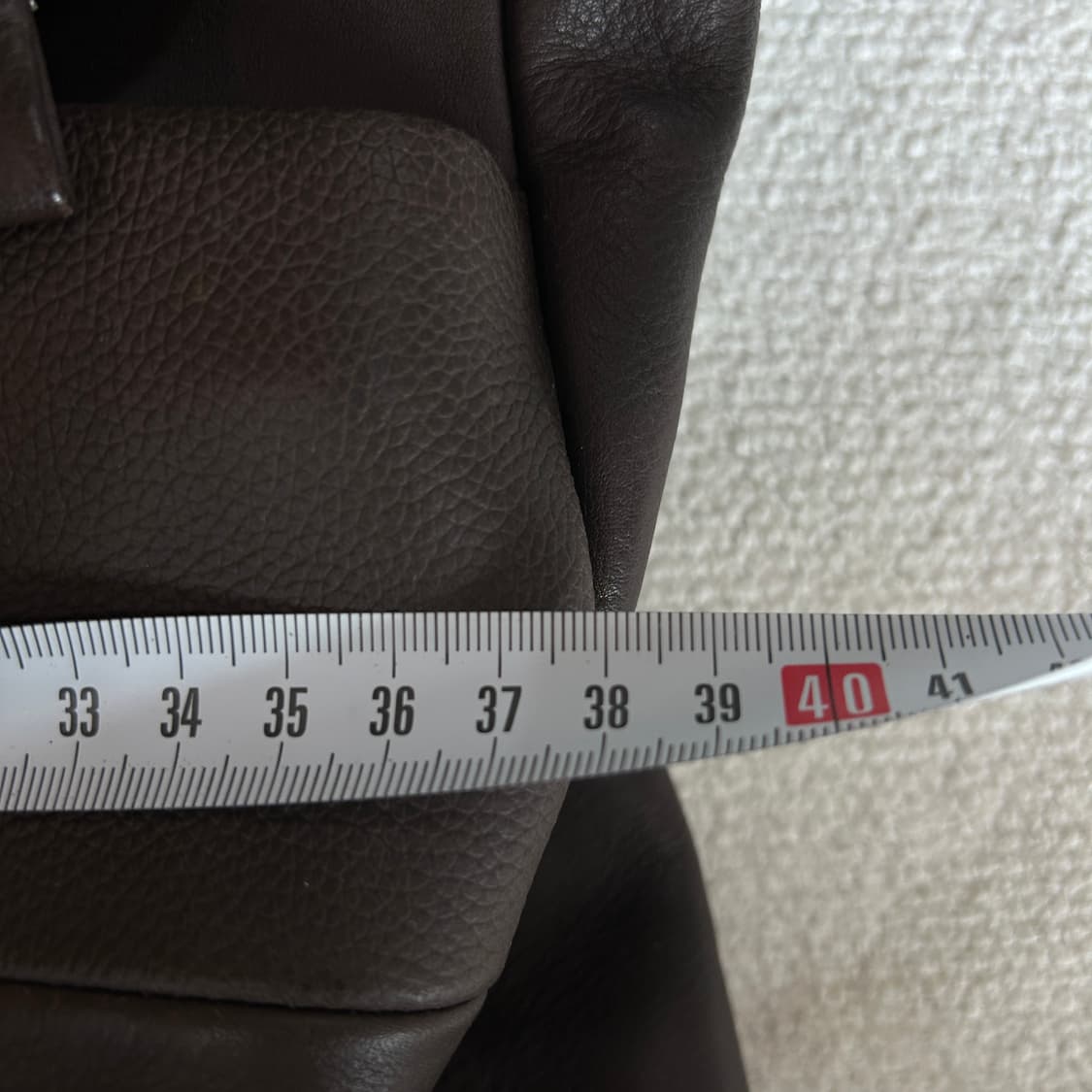 만다리나덕 가죽 다크브라운 백팩 상품이미지6