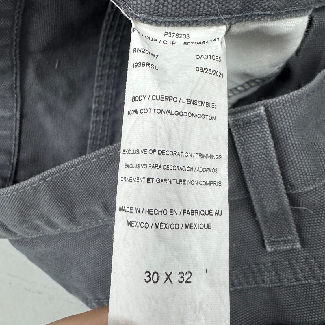 디키즈 OG 카펜터 덕캔버스 워크팬츠 상품이미지7