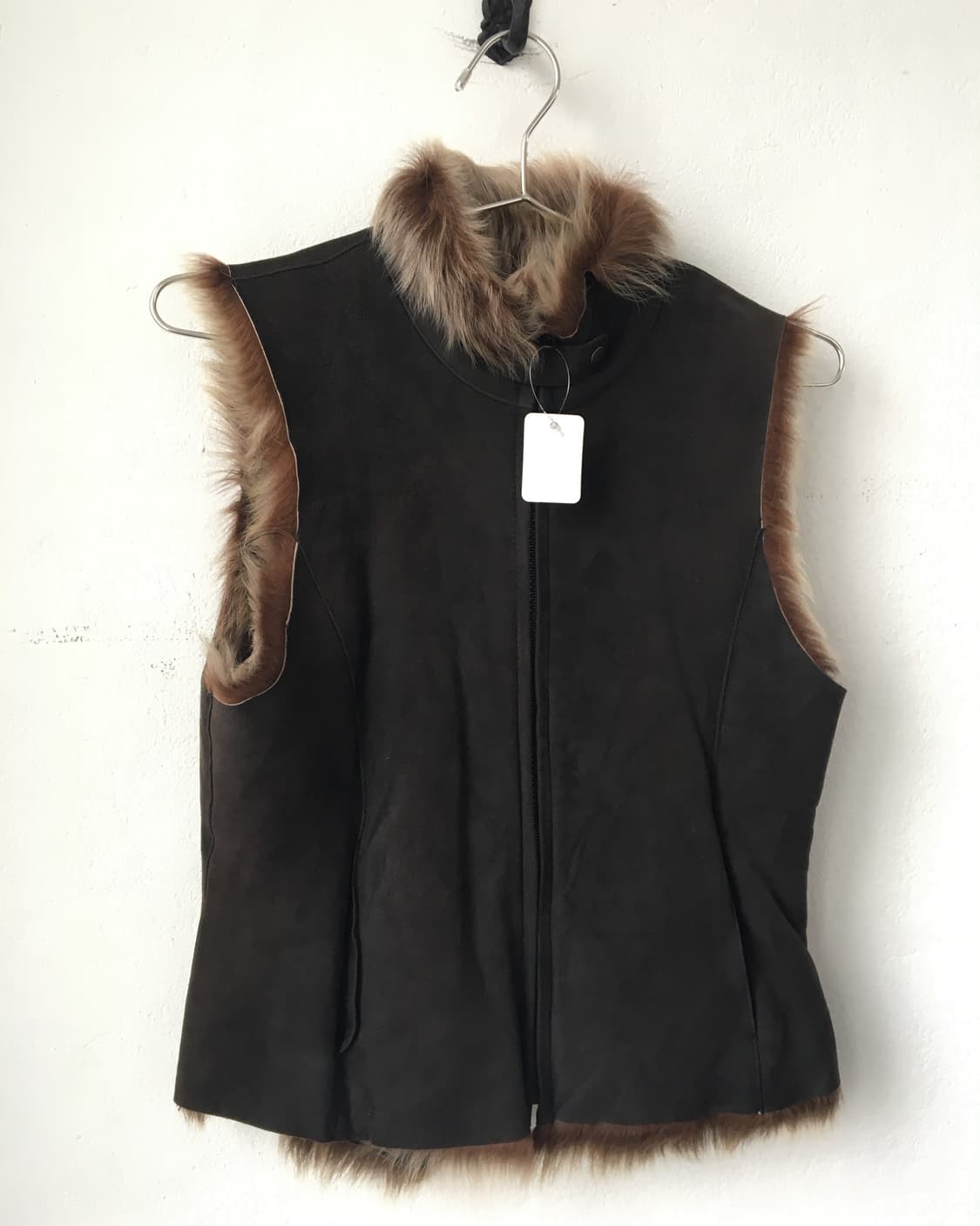 Fur mixed vest 상품이미지3