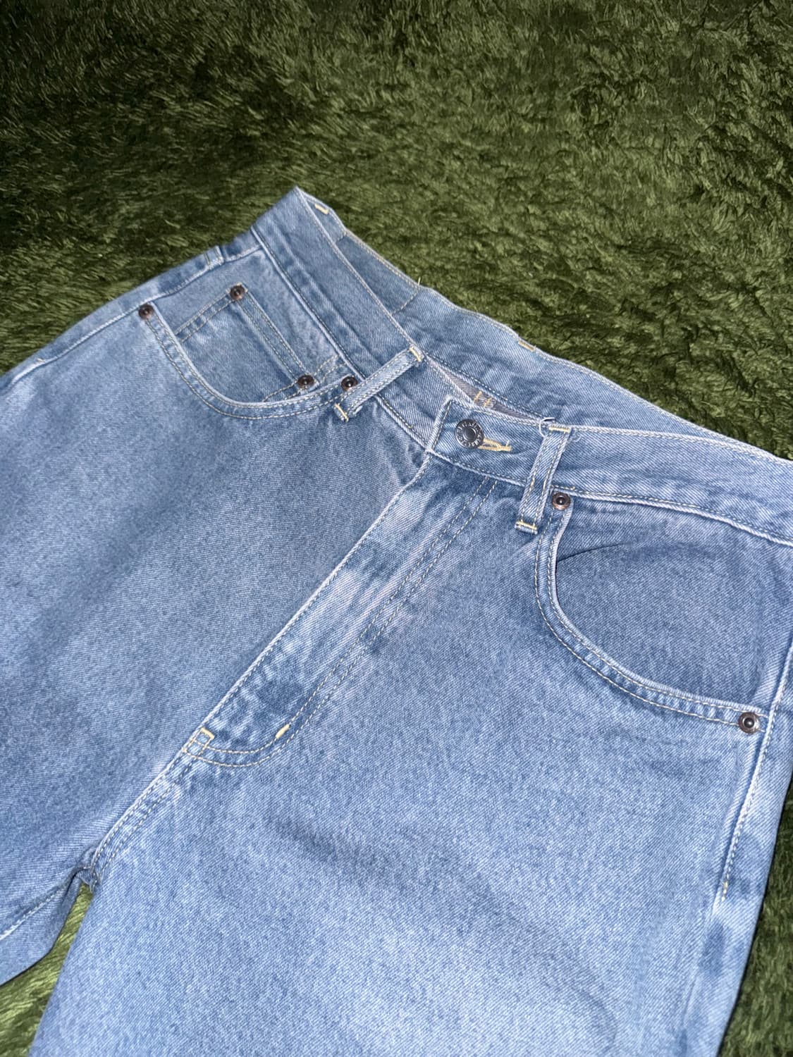 [L] 디키즈 재팬 릴리즈 빈티지 워싱 데님 쇼츠 상품이미지2