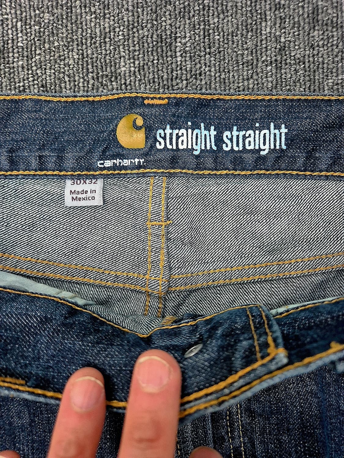 [30]<칼하트>Straight Fit 데님 팬츠 상품이미지3