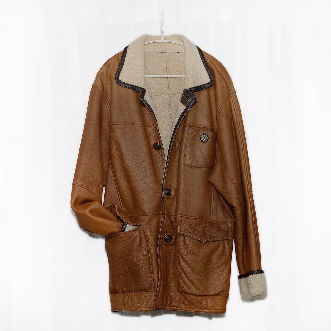 그레이트 초이스 뉴질랜드 오리지널 무톤 시어링 자켓 (100+) 상품이미지1