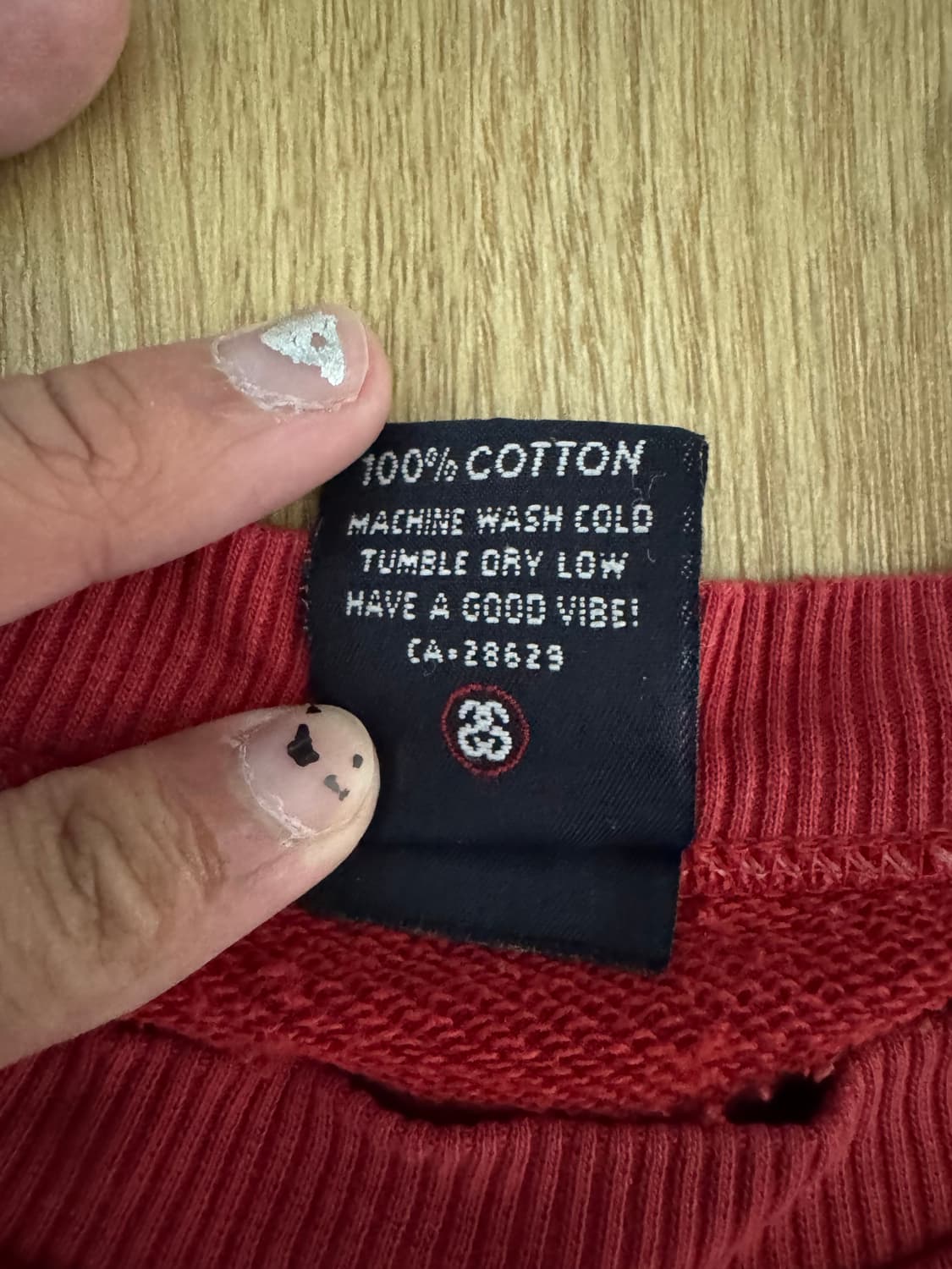 90s 올드스투시 스웻 상품이미지5