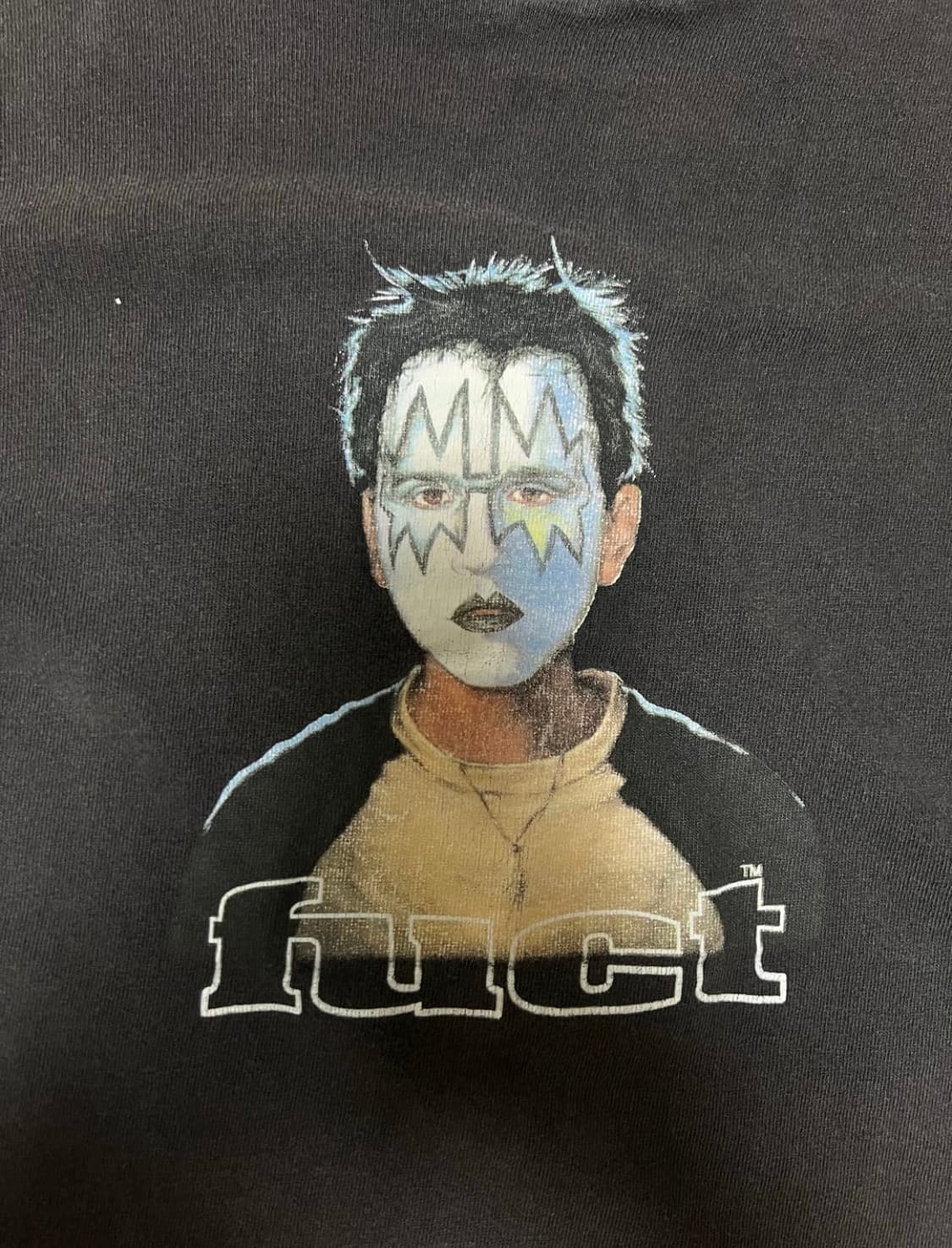 90s 빈티지 퍽트 티셔츠 XL사이즈 상품이미지3