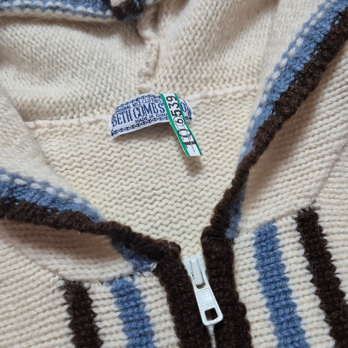 Beth comb studio 후드 니트 자켓 여성 M 상품이미지6