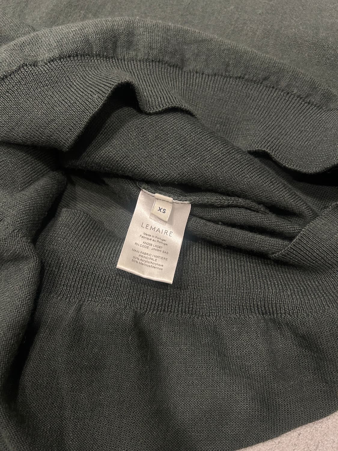 르메르 트롱르푀유 니트 그레이 상품이미지2