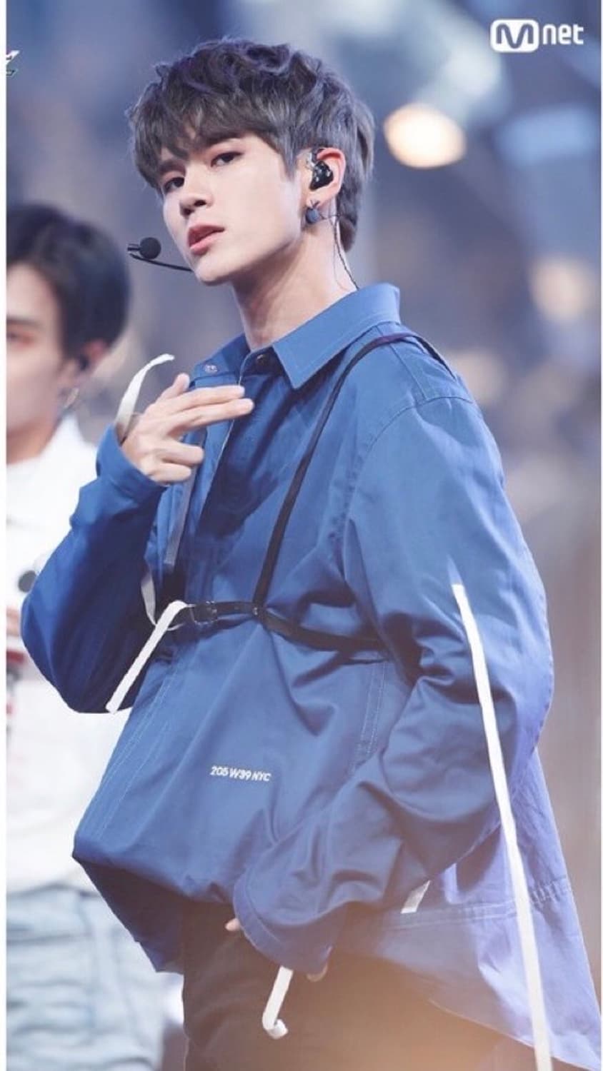  CALVIN KLEIN 205W39NYC MEN'S BLUE ZIPPE 상품이미지3