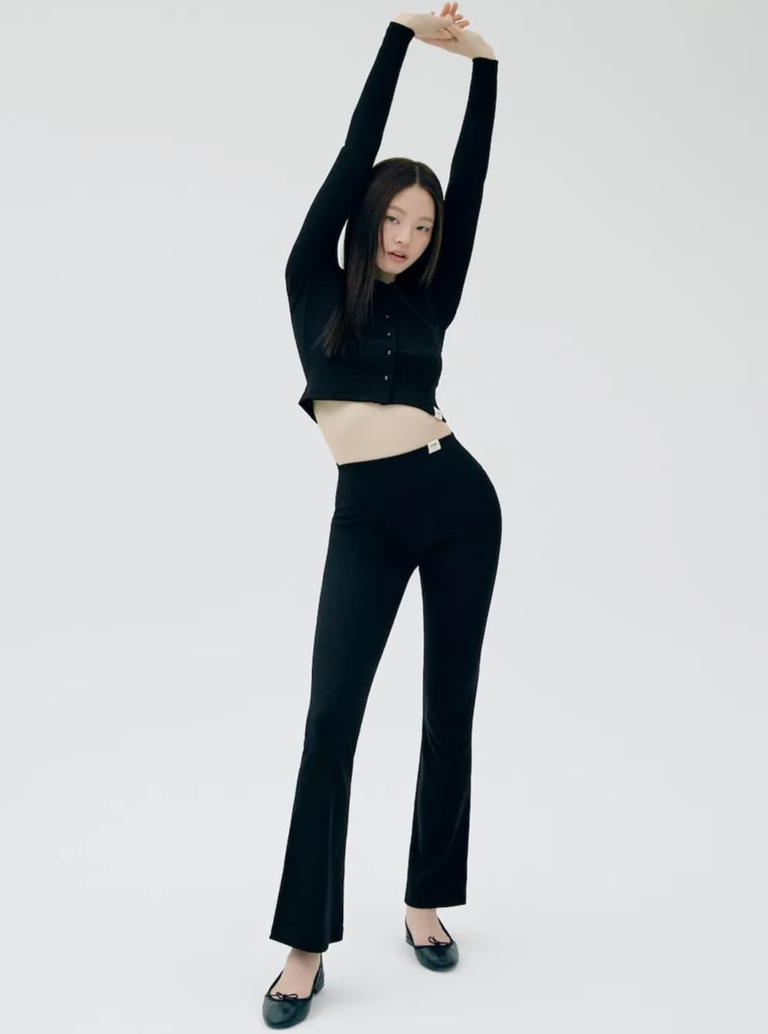 글로니 클래식 팬츠 G CLASSIC RIB FLARE PANTS  상품이미지2