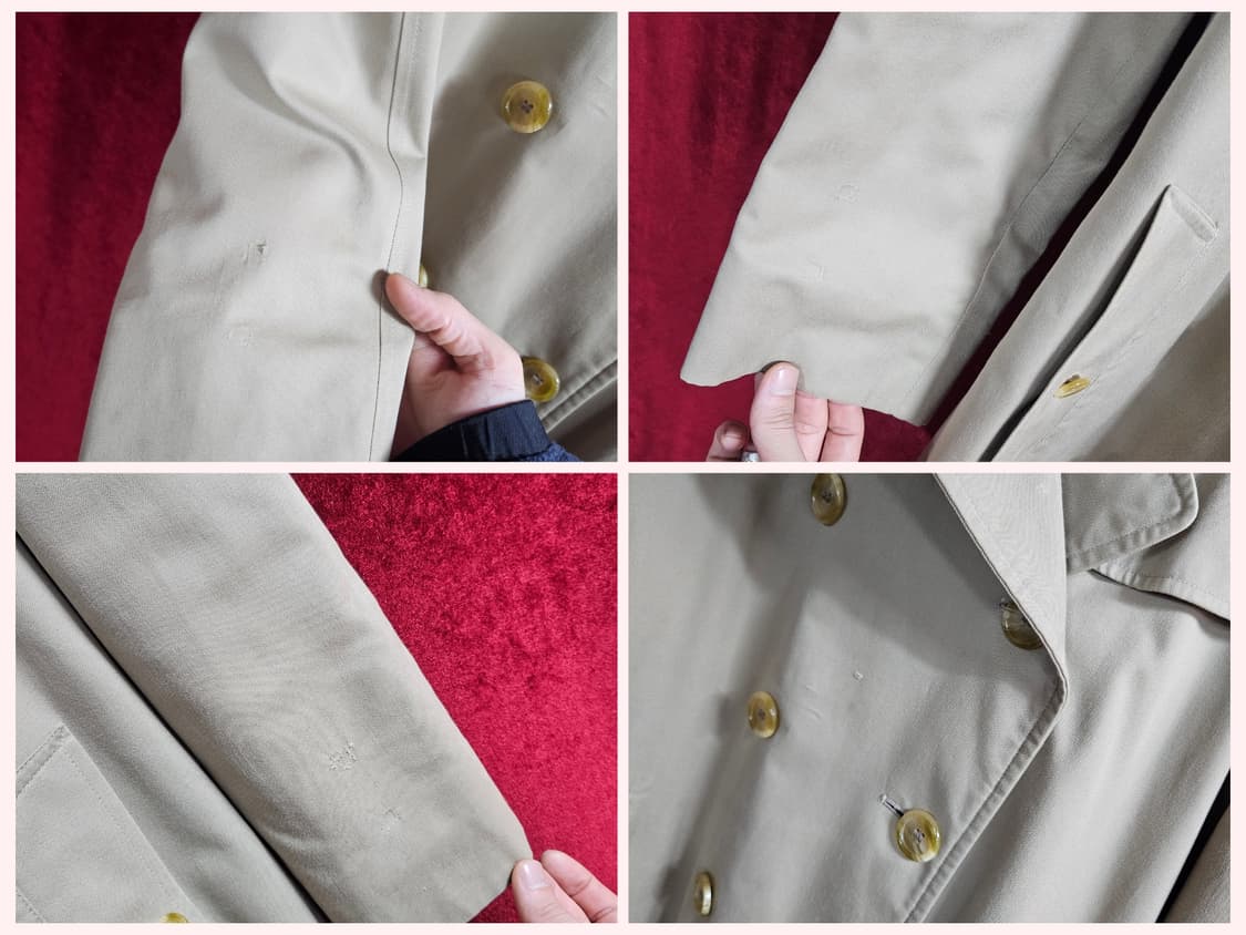 버버리스(Burberrys) 빈티지 싱글 코트  상품이미지9