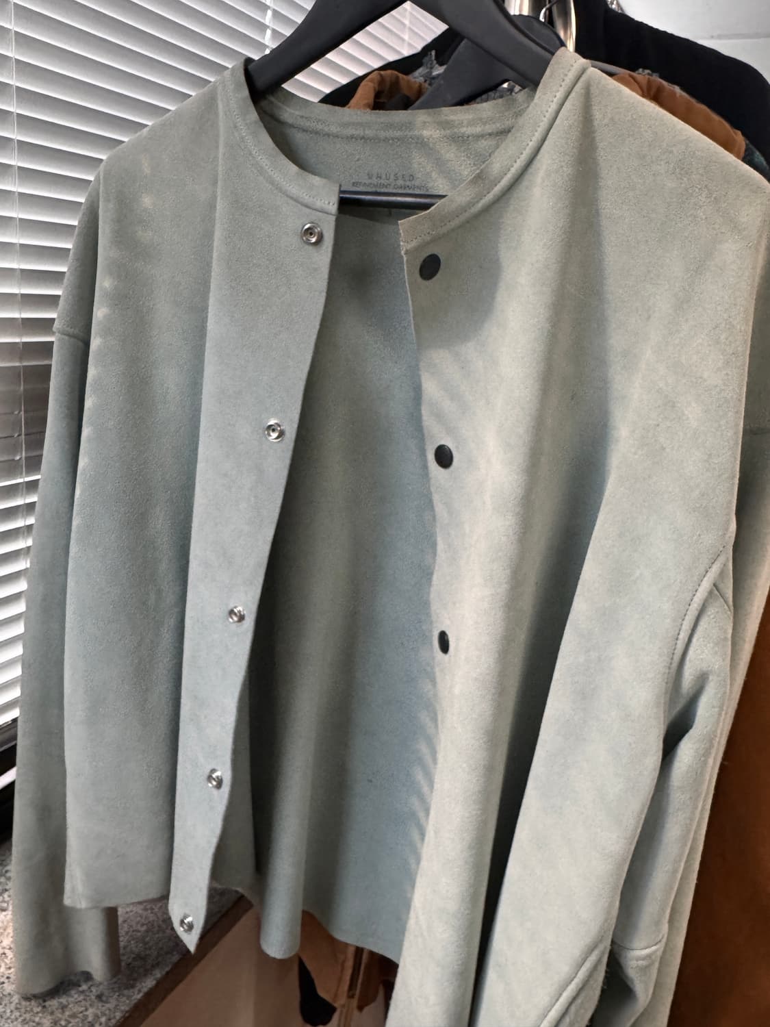 언유즈드 레더 숏 자켓  상품이미지1