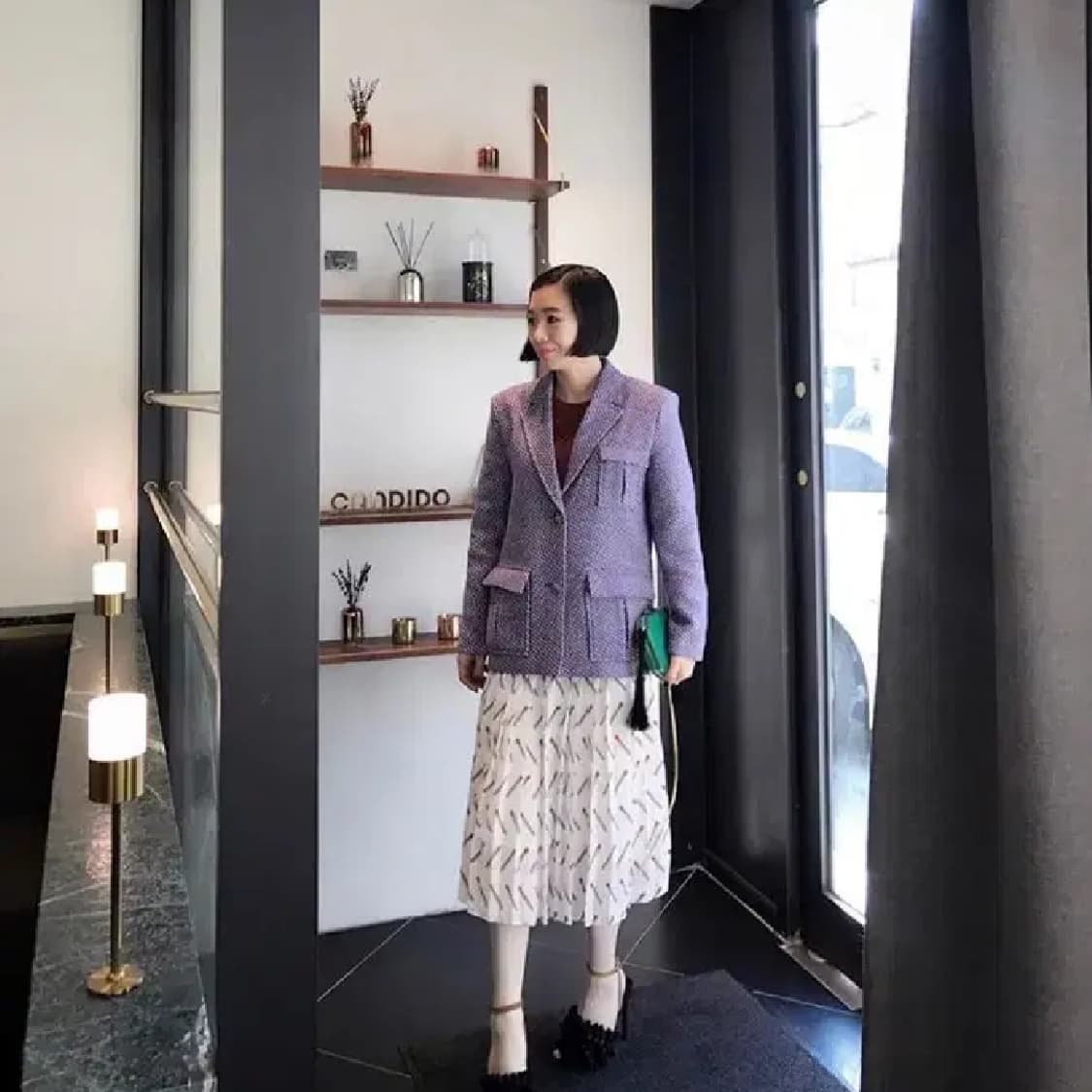 갈롱드블랑(Galon de Blanc) 트위드자켓 55-66 상품이미지1