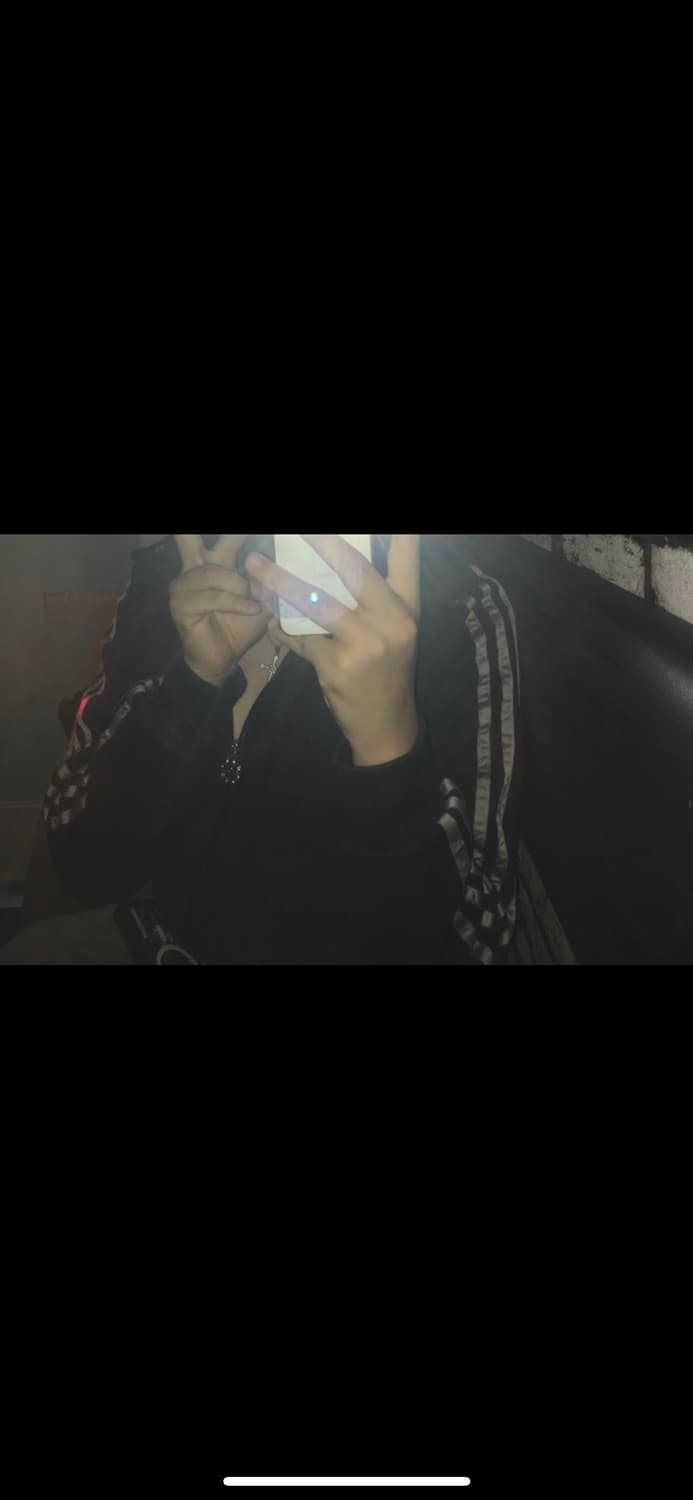 아디다스 블랙 큐빅 져지 트랙 자켓 M 상품이미지2