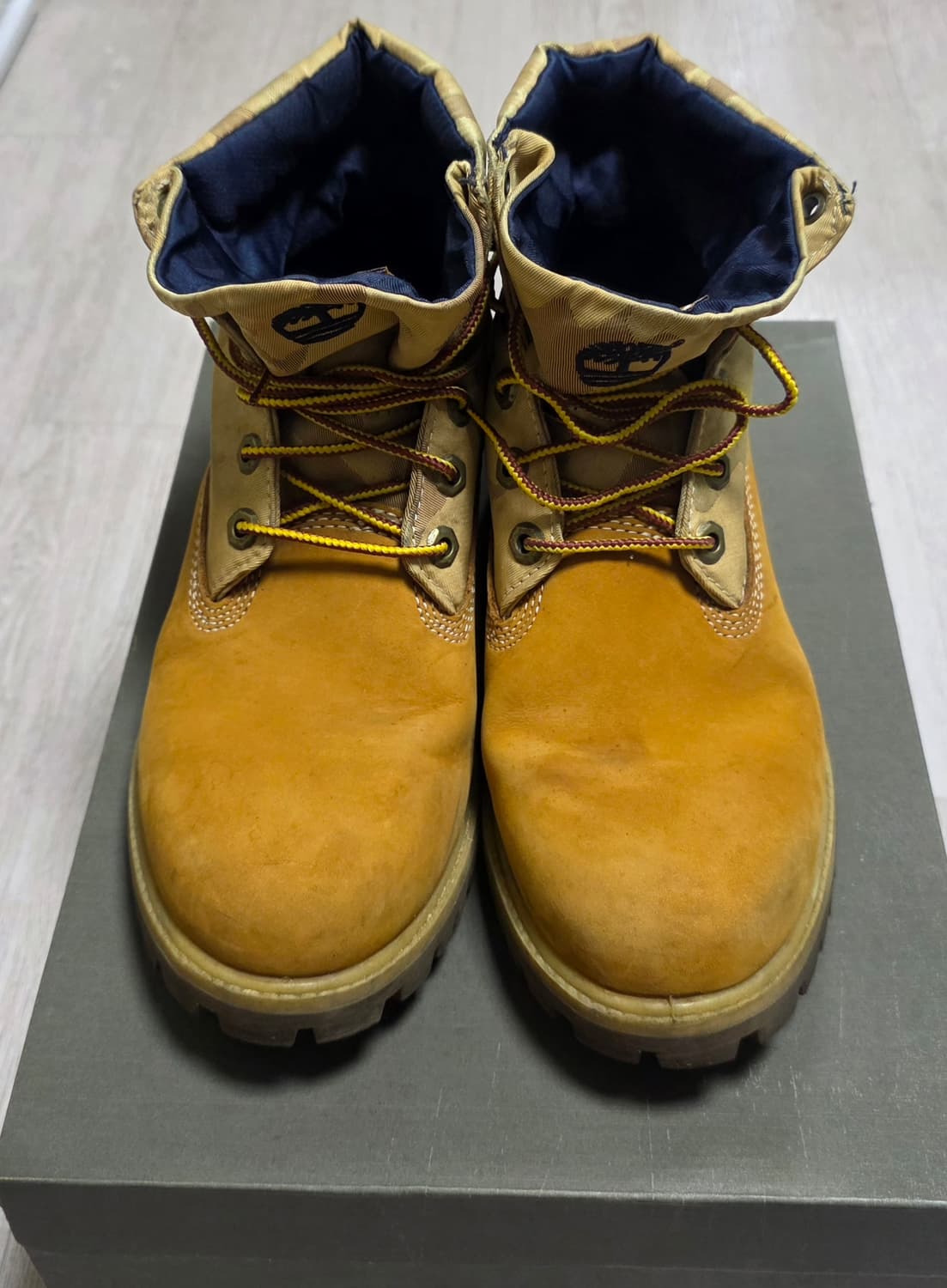 (250~255)팀버랜드 롤탑 부츠 옐로우 상품이미지3