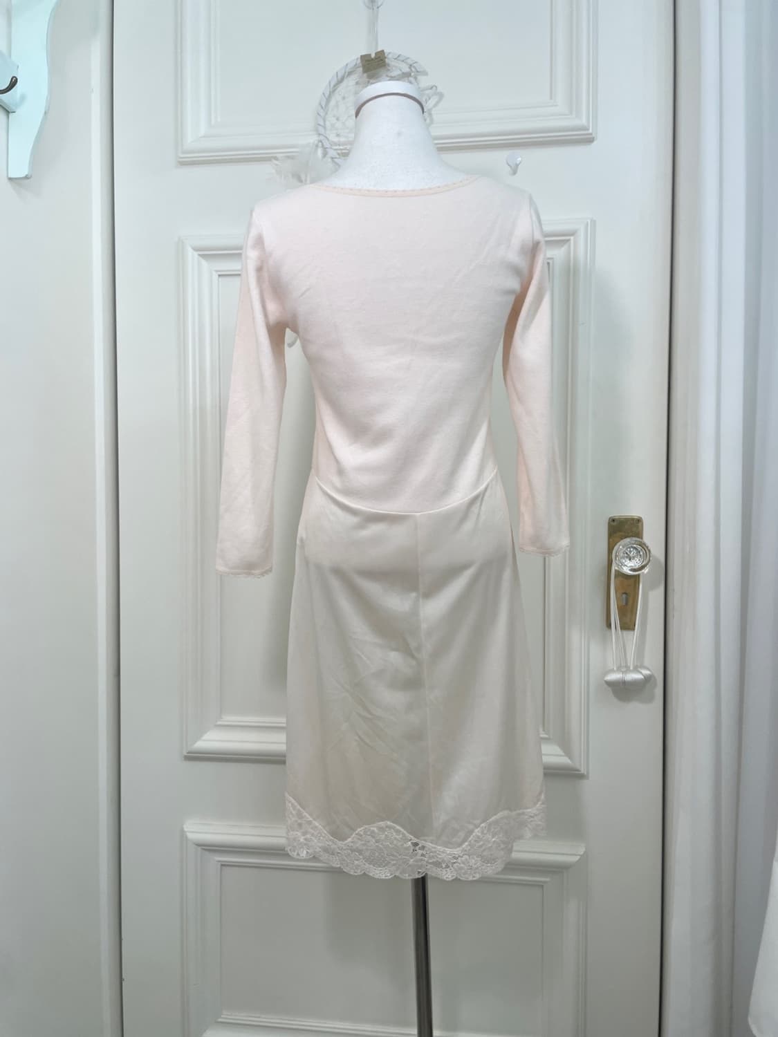 NICE CLAUP lovely coral twist warm cardi 상품이미지10