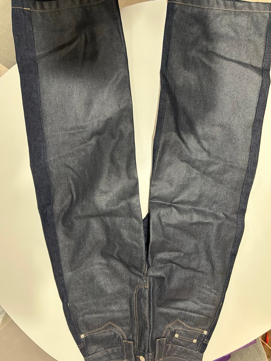 마뗑킴(Matin Kim) 생지 데님 팬츠 S 상품이미지1