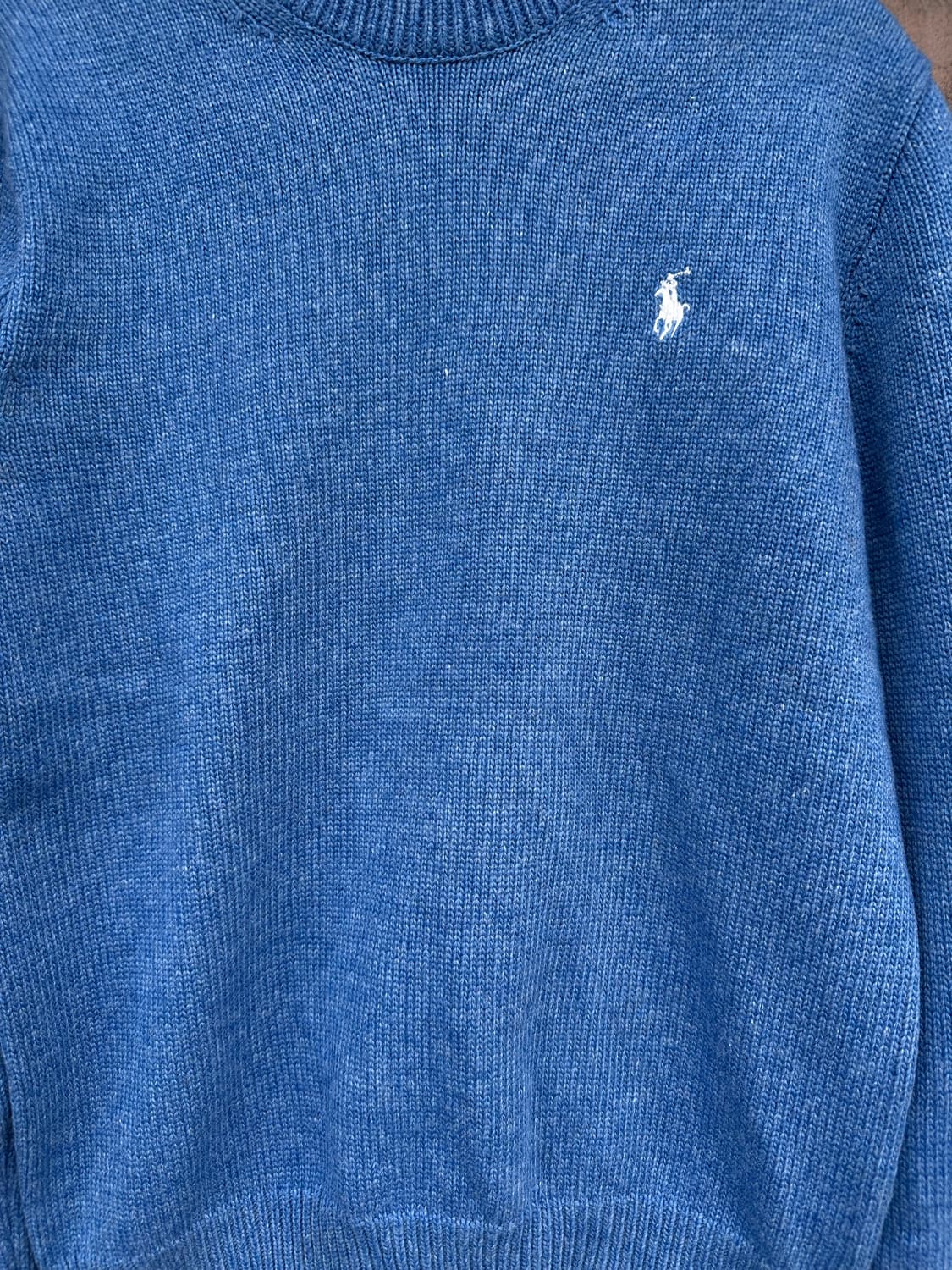 Polo Ralph Lauren Vintage Blue knit 상품이미지5