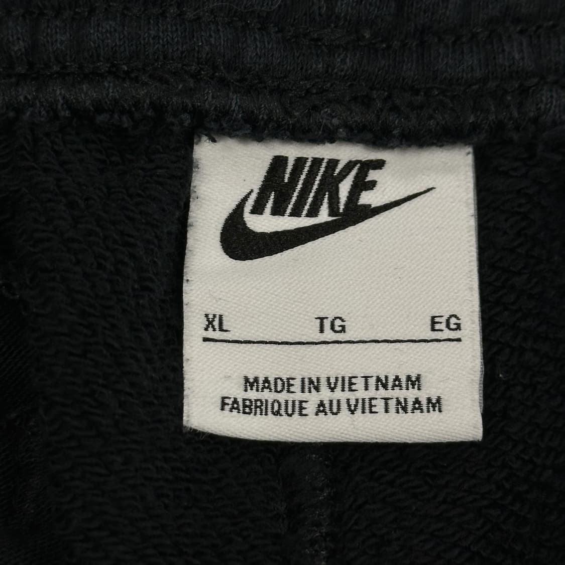 나이키 솔로스우시 와이드 스웻 조거팬츠 블랙 XL 상품이미지5