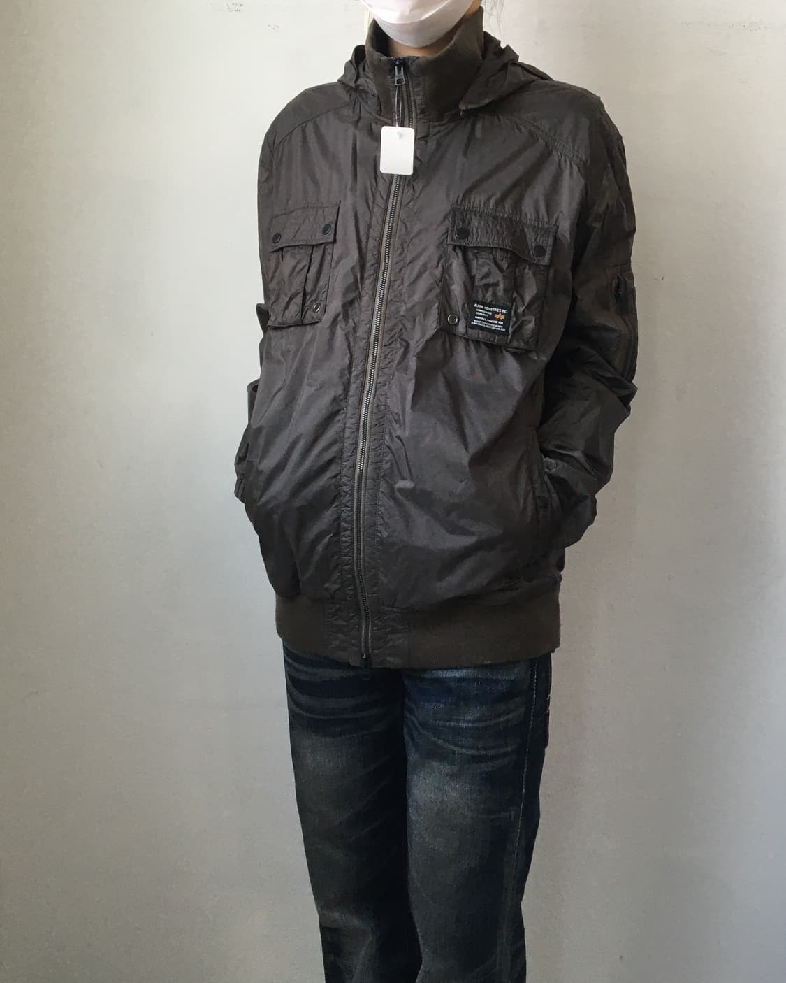 Alpha industries high neck jacket 상품이미지6