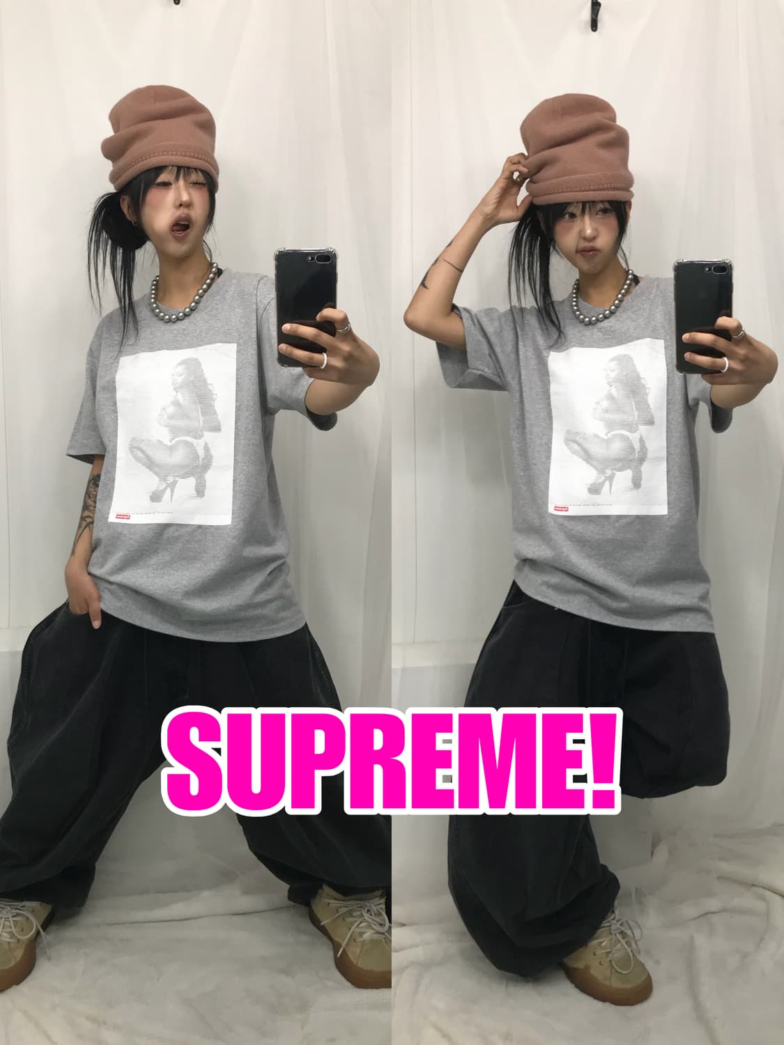 Supreme Digi Girl T-shirt - 17SS 상품이미지1
