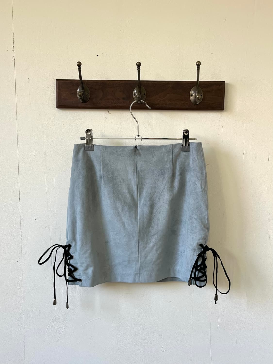 Andy 벨벳 로브 스커트 상품이미지3