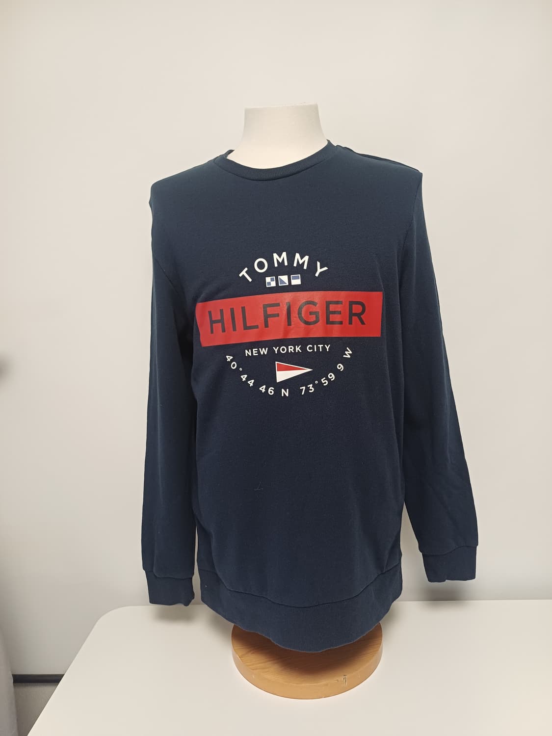 타미힐피거 빅로고 맨투맨 (네이비/M/95-100) 상품이미지1