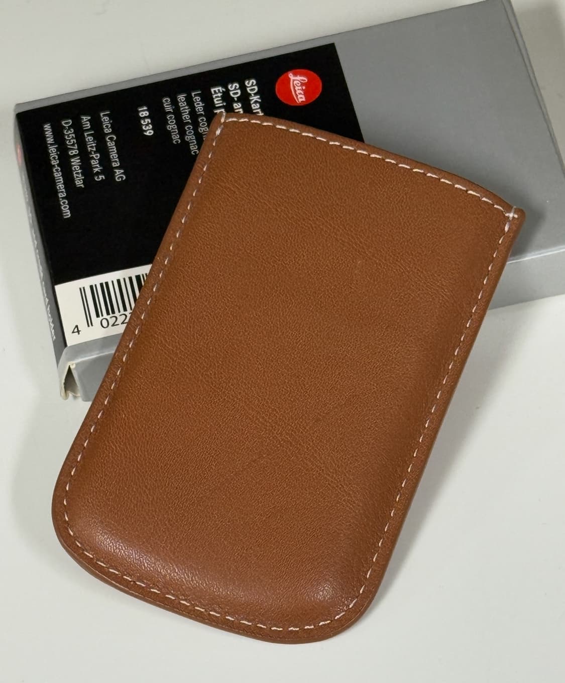 새제품 / Leica 라이카 SD 카드홀더 & 카드지갑 꼬냑 상품이미지7