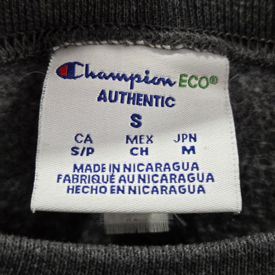 챔피온 에코 코넬 프린팅 기모 맨투맨 S  상품이미지3