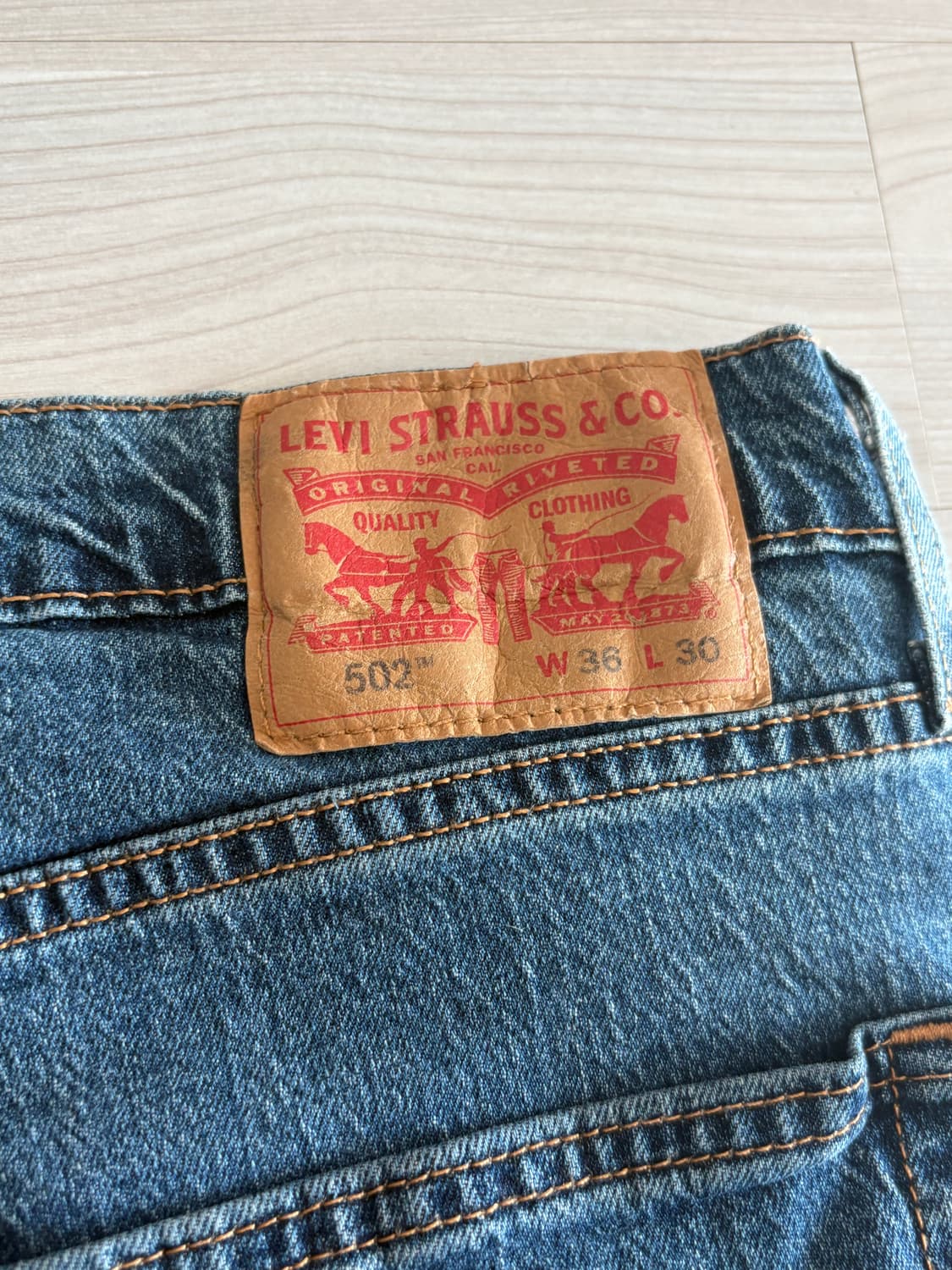 리바이스 데님팬츠 상품이미지3