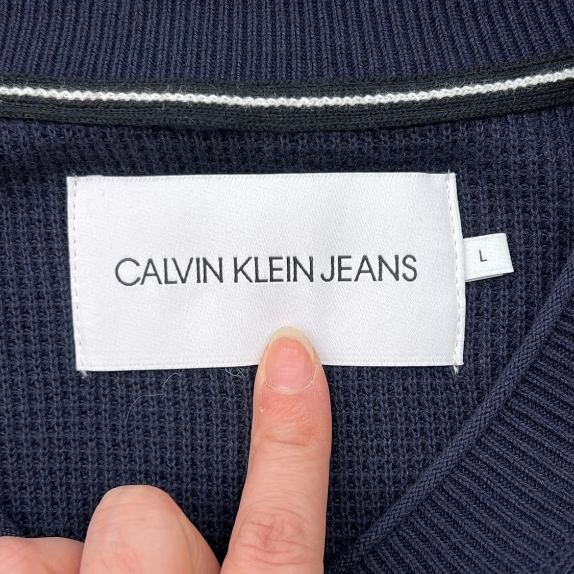 캘빈클라인 베이직 니트 r2543 상품이미지5