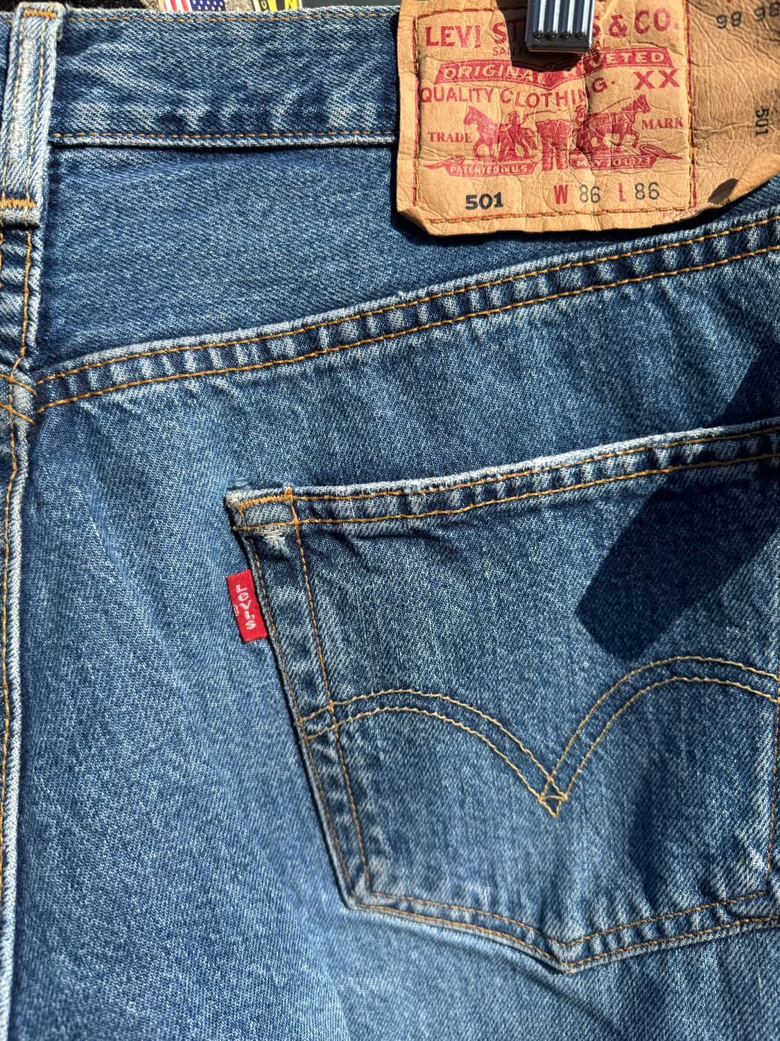 리바이스 501  86X86 상품이미지3