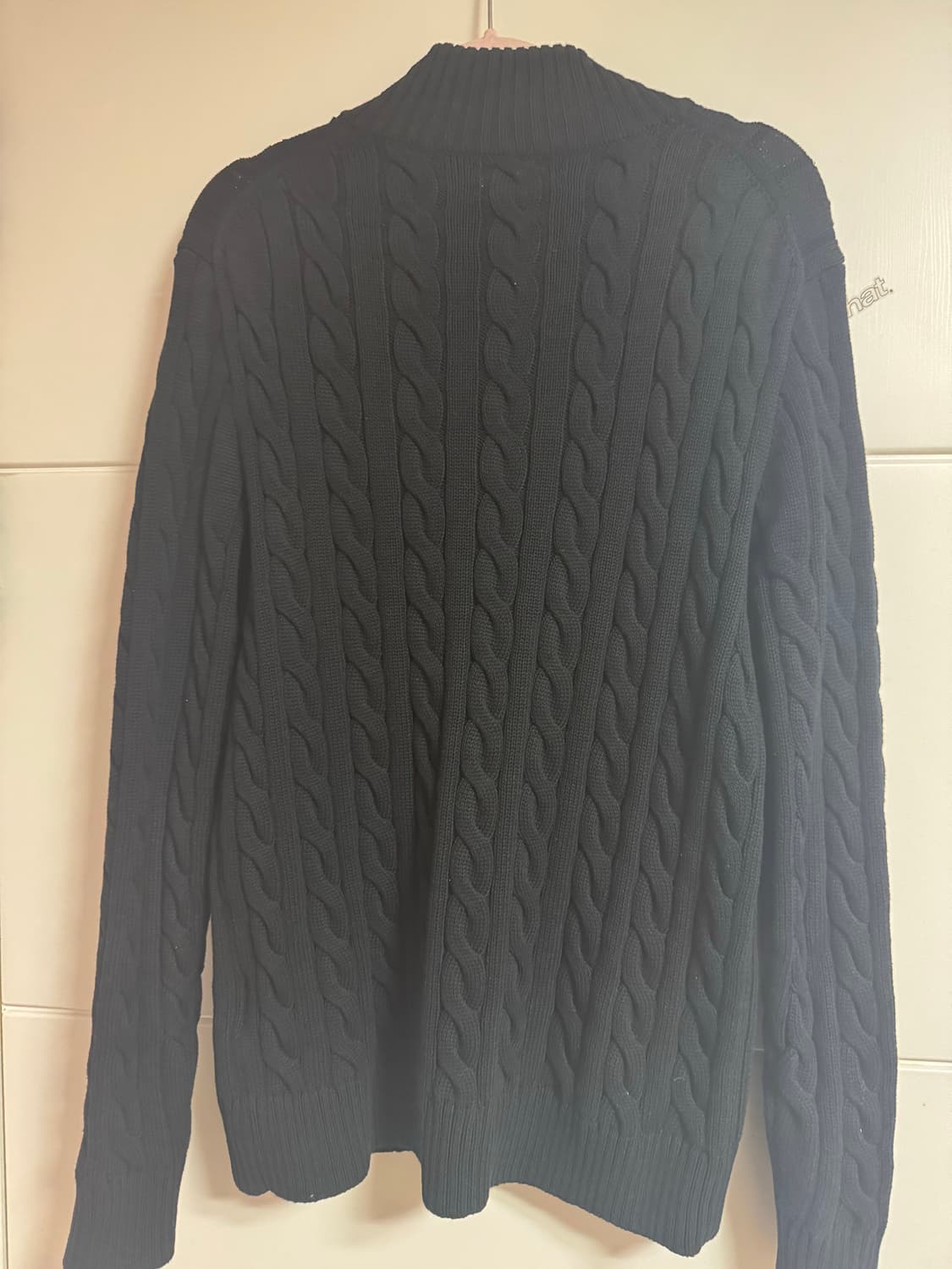 M 폴로 반집업 니트 상품이미지2